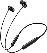 Oneplus Bullets Z2 Bluetooth Wireless in Ear Earphones with Mic, Bombastic Bass - 12.4 mm Drivers, 10 Mins Charge - 20 Hrs Music, 30 Hrs Battery Life, IP55 Dust and Water Resistant (Magico Black)