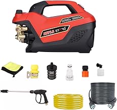STARQ AWP2.8 | 350 Bar 2800W | Heavy Duty High Pressure Washer for Car, Bike, Home | Pressure Adjustable | Red