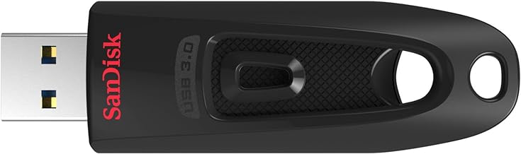 SanDisk Ultra 128GB, USB 3.0, Flash Drive, Upto 130MB/s R, Pendrive, Black, 5Y Warranty (SDCZ48-128G-I35)