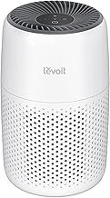 LEVOIT Core Mini Air Purifier for Coverage Area 183 Sq Ft, H13 True HEPA Filter, Remove 99.97% Dust, Smoke, & Pollen, With Fragrance Sponge, 2 Years Warranty, White
