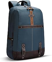 Gear Classic Small Faux Leather Water Resistant Anti Theft Laptop Backpack/Office Backpack for Men/Women