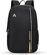 Aristocrat 25L Nova Laptop Backpack - Black/School bag